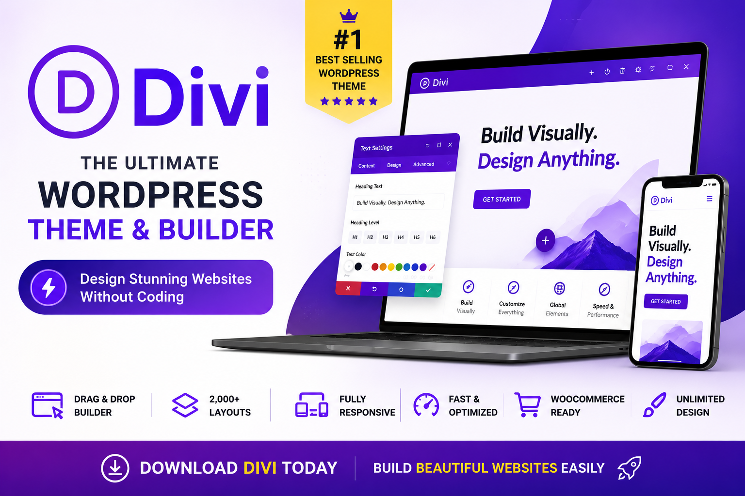Download Divi – The Most Powerful WordPress Theme & Visual Builder