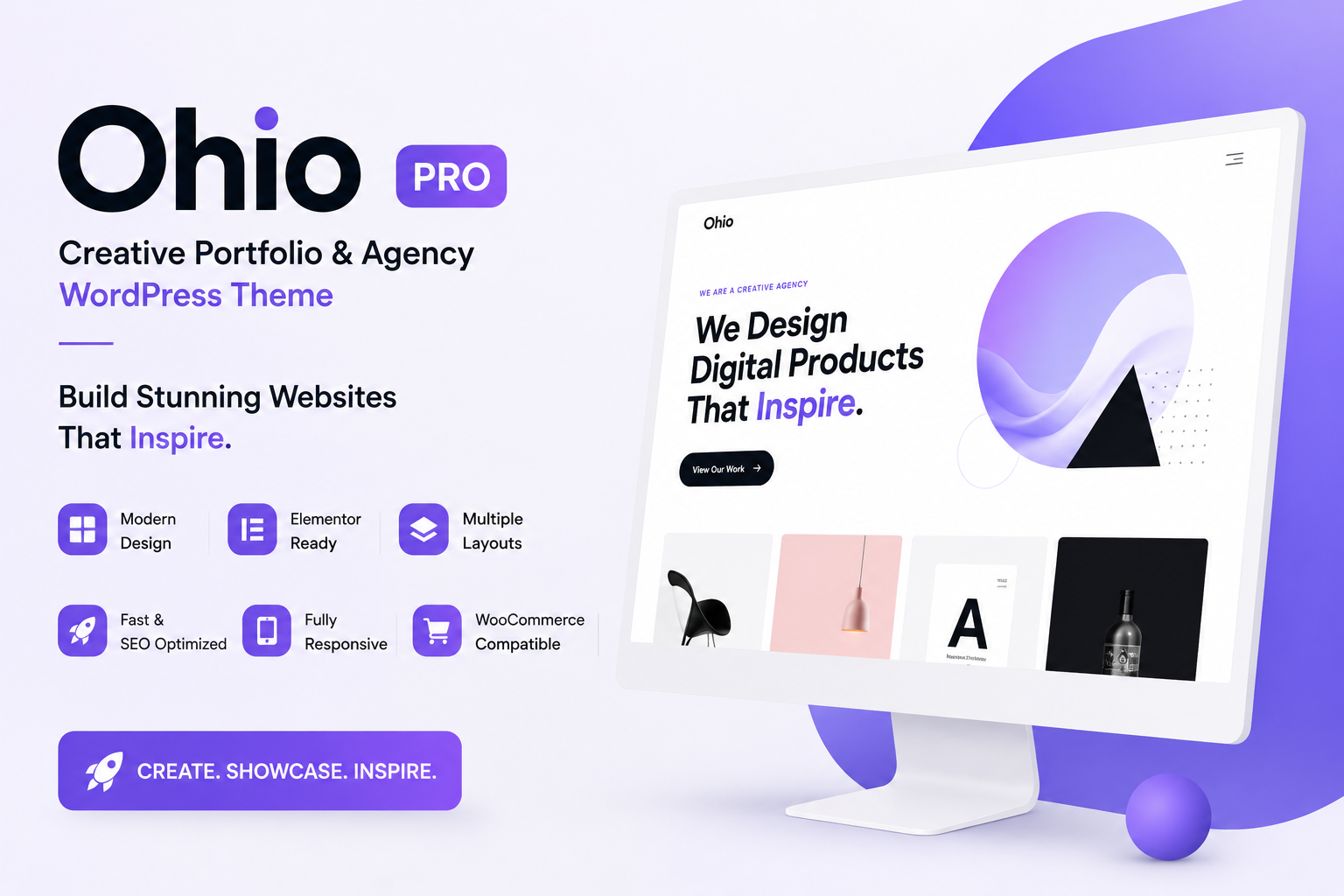 Ohio Pro – Creative Portfolio & Agency WordPress Theme for Stunning Websites