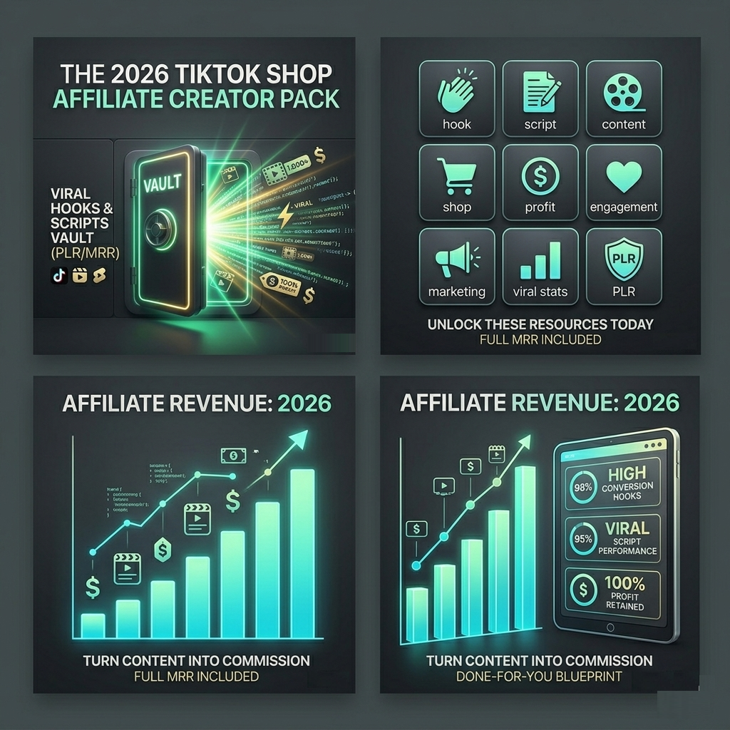 The 2026 TikTok Shop Affiliate Creator Pack
