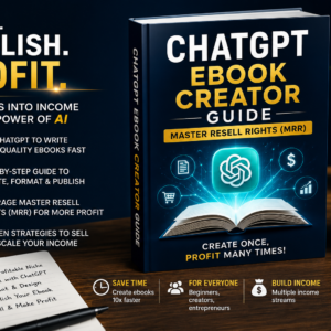 ChatGPT Ebook Mastery: Create, Publish & Profit with Master Resell Rights (MRR)