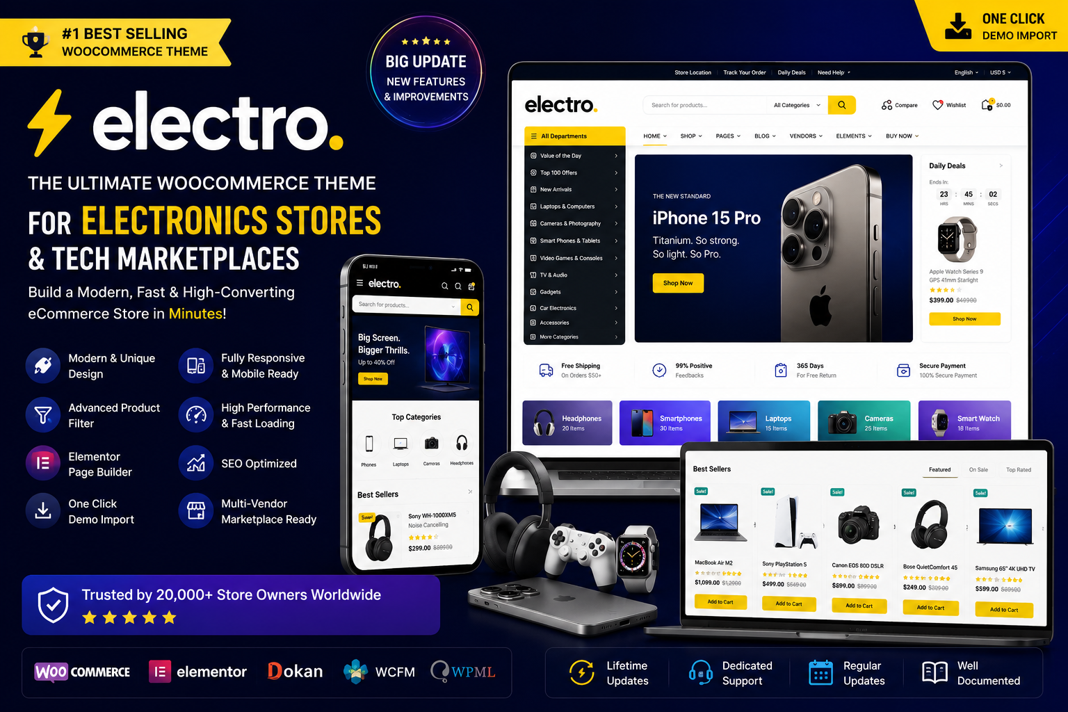 Download Electro – The Ultimate WooCommerce Theme for Electronics Stores & Tech Marketplaces - Image 2