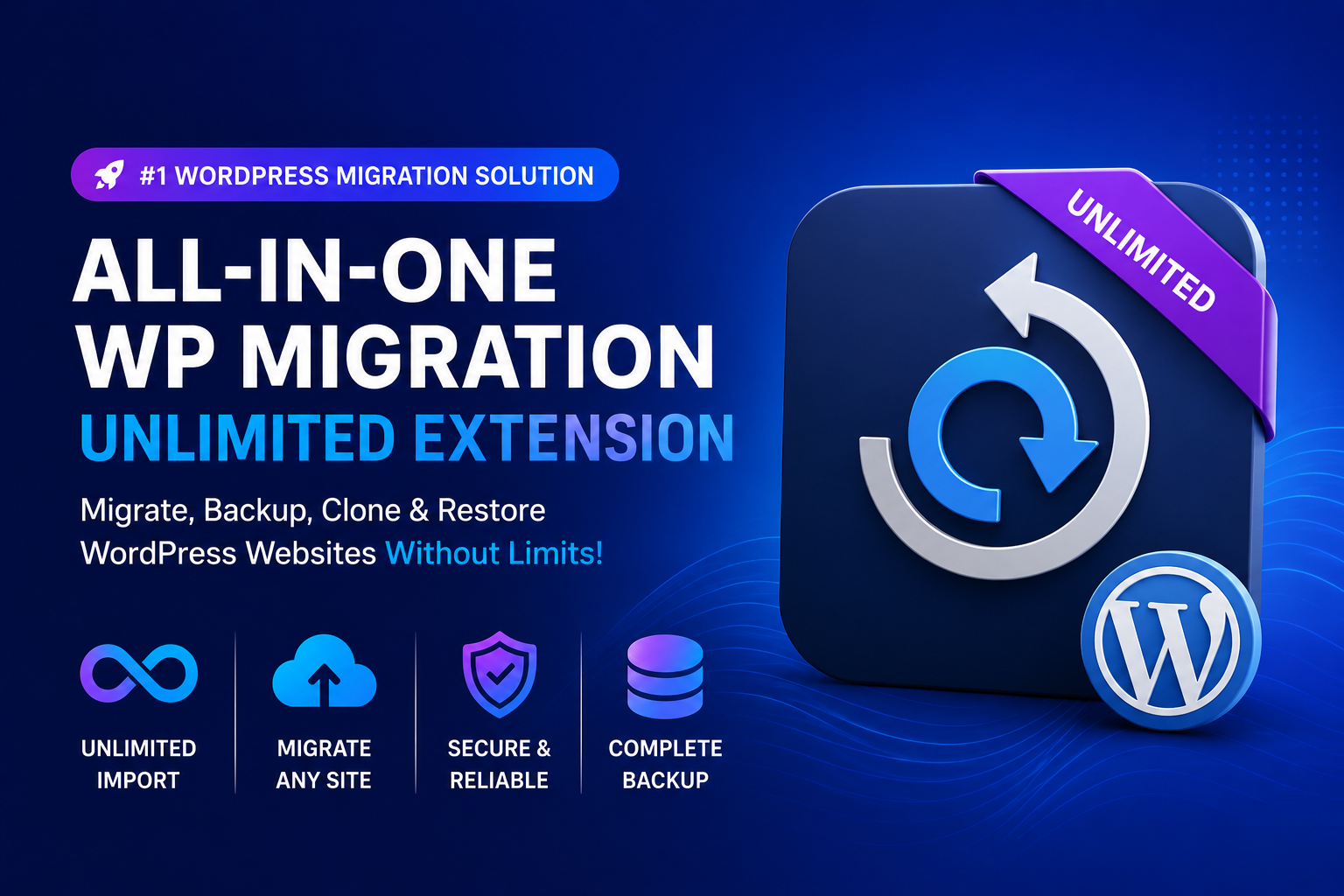 Download All-in-One WP Migration Unlimited Extension – Migrate WordPress Without Limits