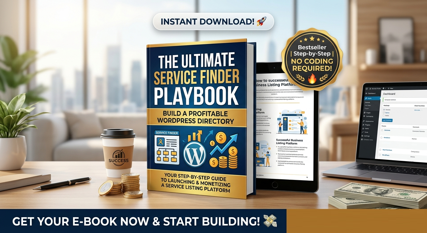 The Ultimate Service Finder Playbook: Build a Profitable WordPress Directory