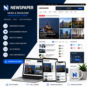 Newspaper – Premium News & Magazine WooCommerce WordPress Theme Download