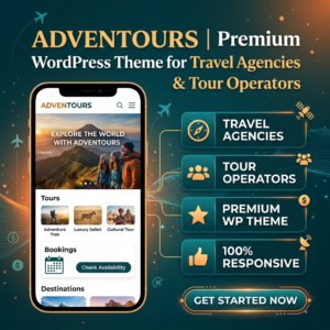AdvenTours | Premium WordPress Theme for Travel Agencies & Tour Operators