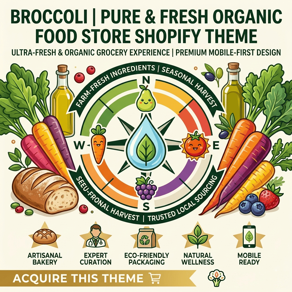 Broccoli | Ultra-Fresh & Organic Grocery Shopify Theme