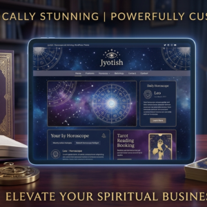 Jyotish: Modern Astrology & Horoscope WordPress Theme to Monetize Your Readings