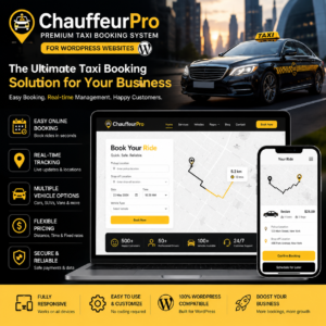 ChauffeurPro – Premium Taxi Booking System for WordPress Websites