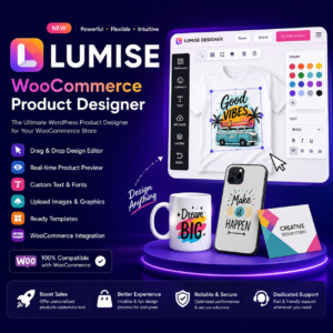Lumise – Advanced WooCommerce Product Designer for WordPress