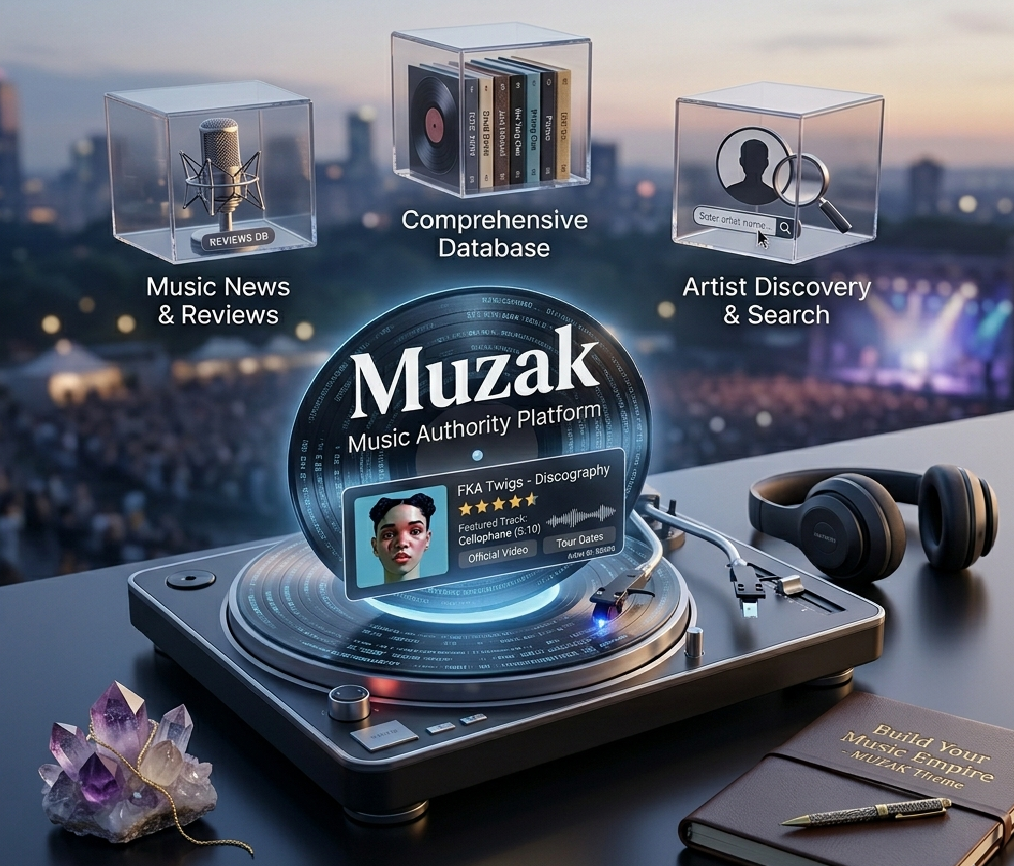 Muzak: Premium Music Magazine Theme with Built-In Discography Database
