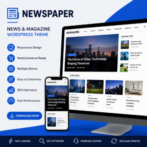 Newspaper – Premium News & Magazine WooCommerce WordPress Theme Download